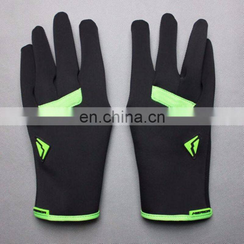 Waterproof Riding Racing Bike Gel Cycling Full Finger Shockproof Gloves, Black Sports Racing Cycle Gloves For Ladies And Gents