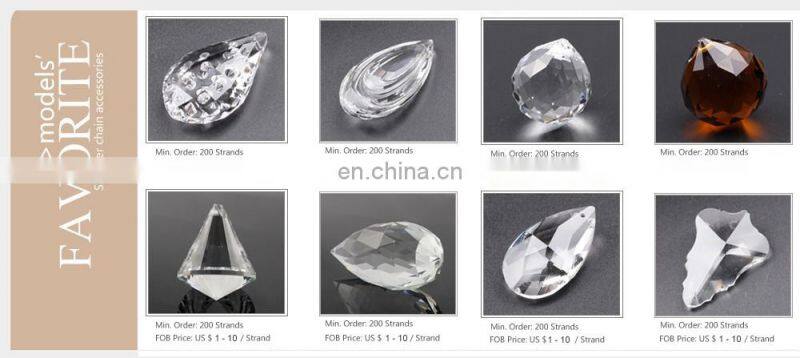 2017 pujiang direct sale Crystal bead door curtain for home and office decoration