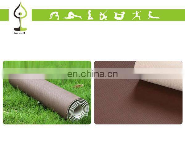 High quality 6mm custom print PVC TPE yoga mat
