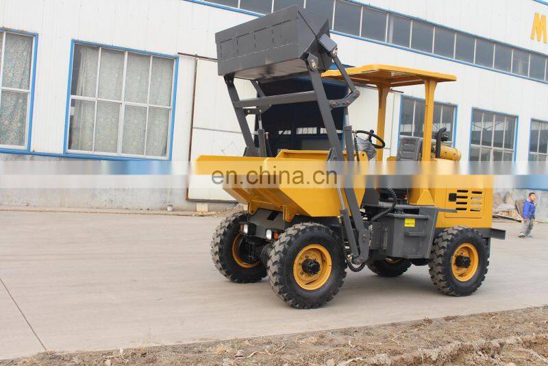 2 Ton 4X4 self-loading mini dumper for sale