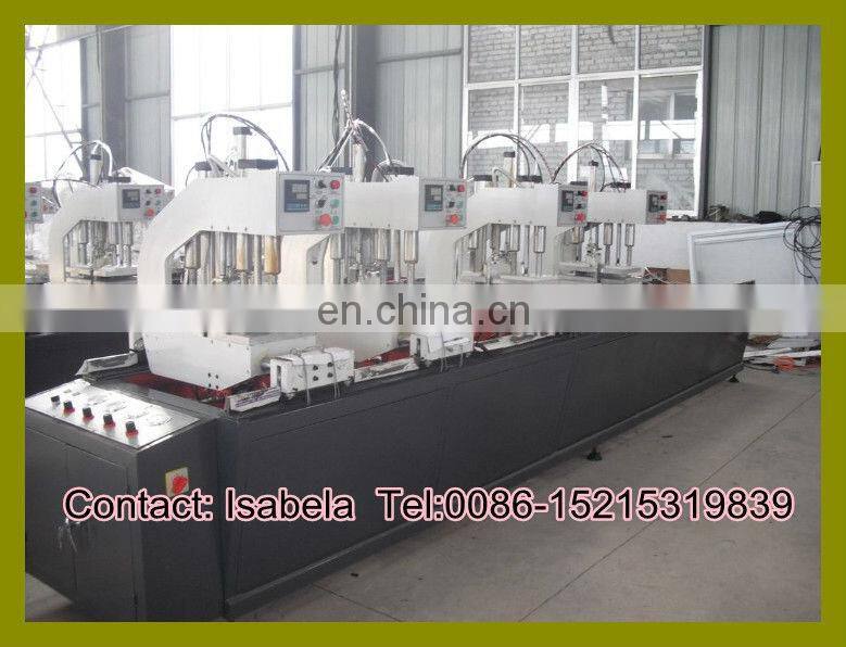 UPVC windows making machine :PVC Two heads seamless welding machine (HSWF-01)