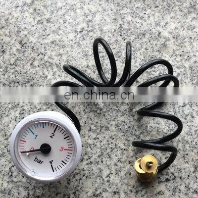 Wall-mounted boiler pressure gauge Dial Diameter 37mm Ambient temperature -20--70 degrees