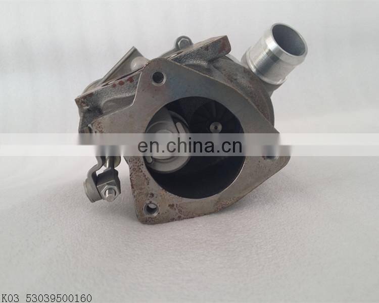 Turbocharger used for CITROEN C4 PEUGEOT 3008 1.6TDS3 engine parts K03 turbo 9807375580 53039500160