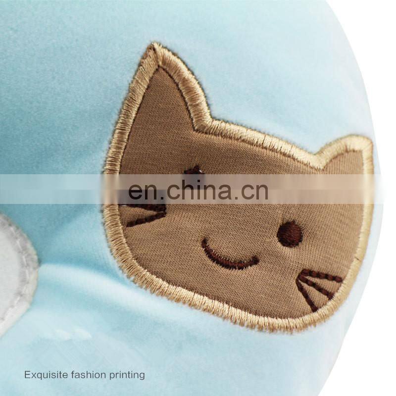 Velvet baby pillow wholesale baby head shaping pillow