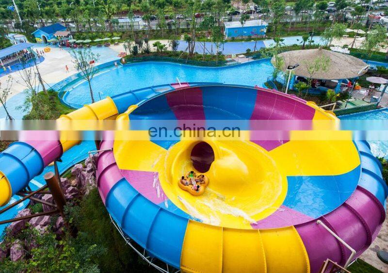 Exciting big bowl water slide for water park