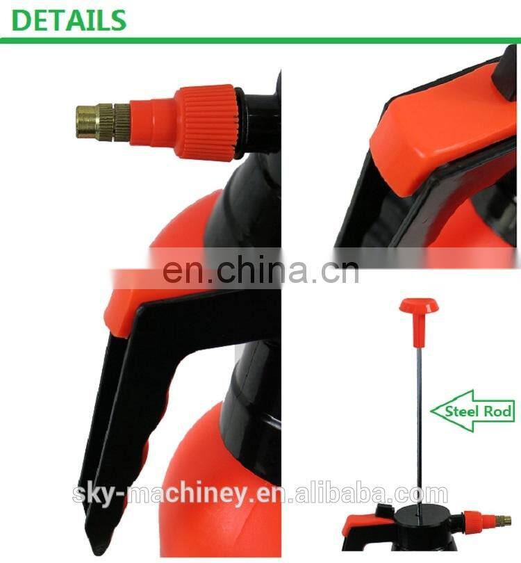 Hot selling 1.5 litre pressure household cleaning chemical-resistant sprayer