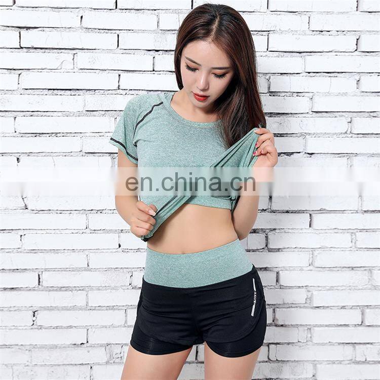OEM 3 Pieces Gym Wear Women Yoga Wear Fitness Clothing