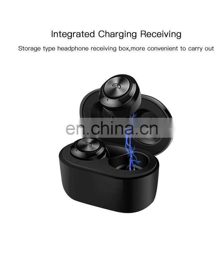 Promotional 2021 Wireless Headphones Stereo 5.0 Bluetooth Mini Earphone In-ear TWS Earbuds for Phone