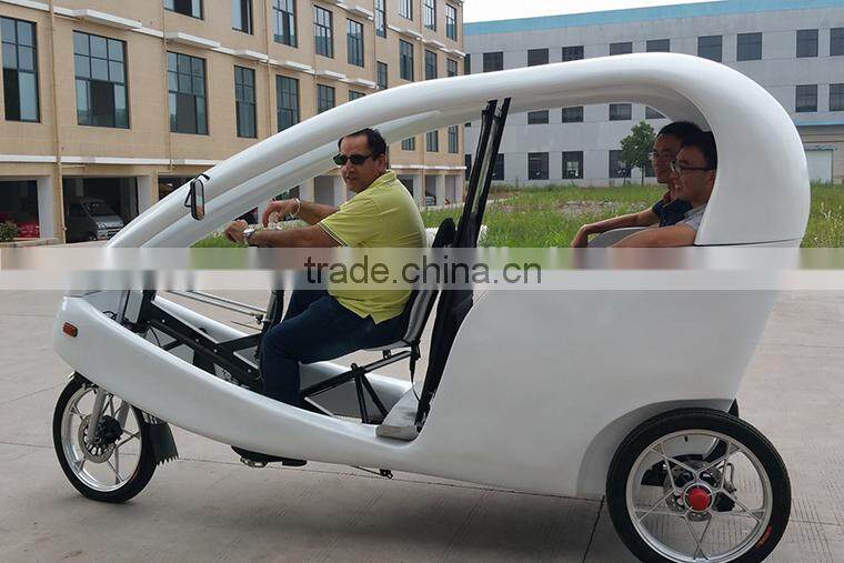 Travelling electric rickshaw for passenger