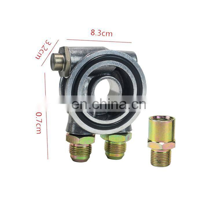 Auto parts for refit oil temperature gauge base oil cake universal pressure gauge adapter