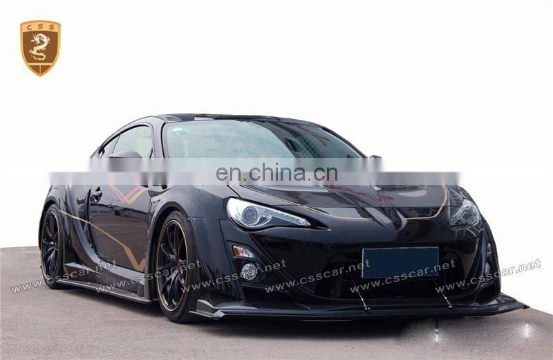 On promotion! Vas style body kit for su-bar brz in cf+frp