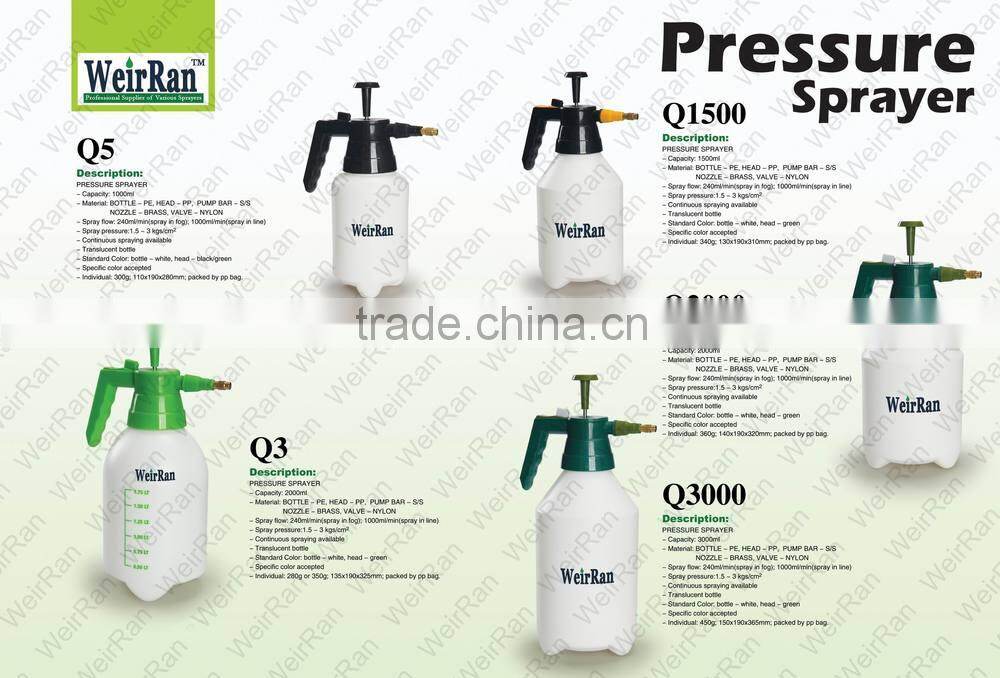 (84755) Metal pump spray, home and garden pest control sprayer, watering sprayer trigger