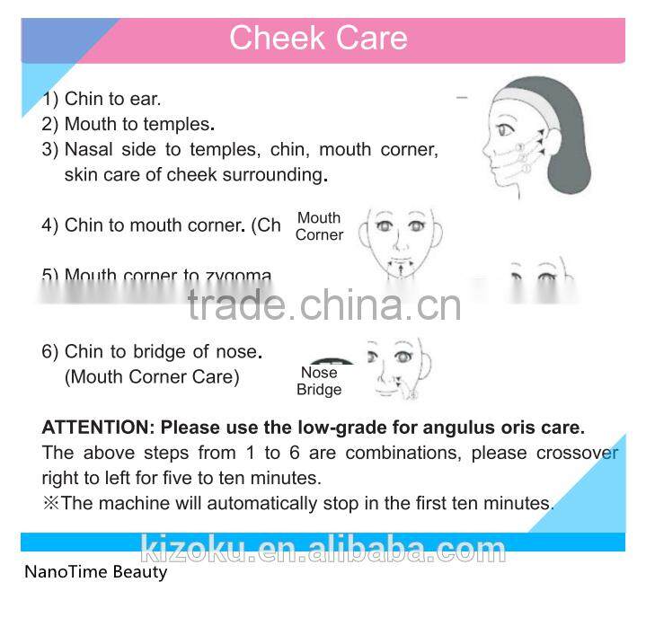 Newest new design ultrasonic beauty health Facial Massger instrument & Personal Shovel Skin Device