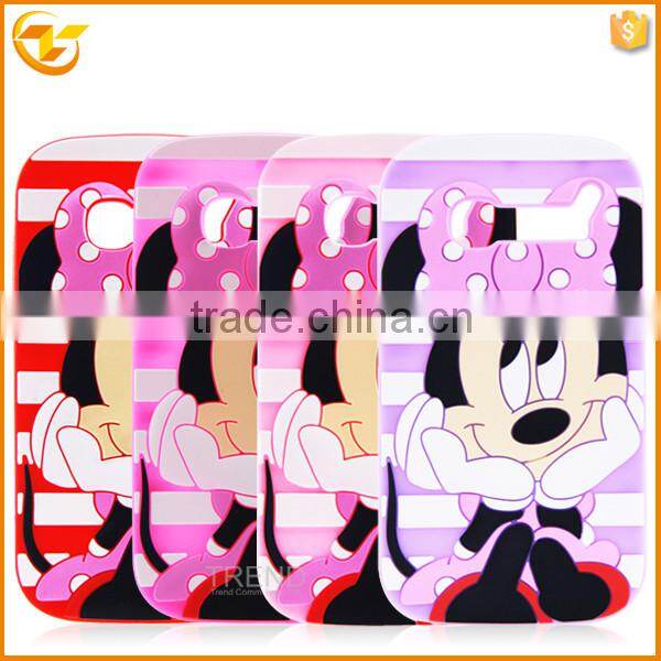 for alcatel one touch pop c5 cartoon silicon phone case