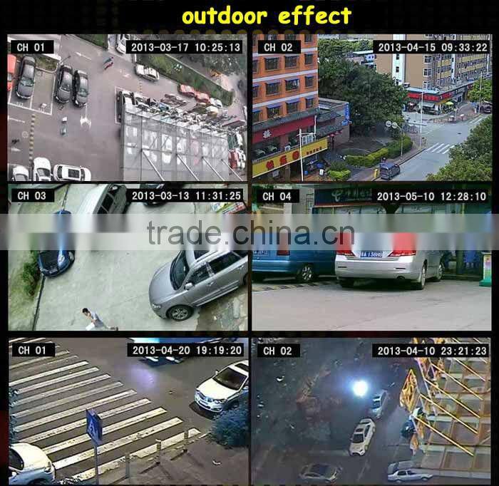 2014 hot sale outdoor ir bullet camera with high quality 720p HDCVI camera