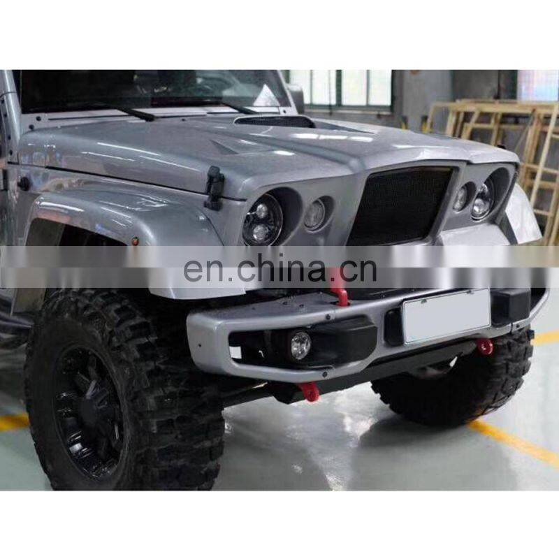 Fiber glass body kits for Jeep Wrangler JK 2007+ auto parts for jeep accessories