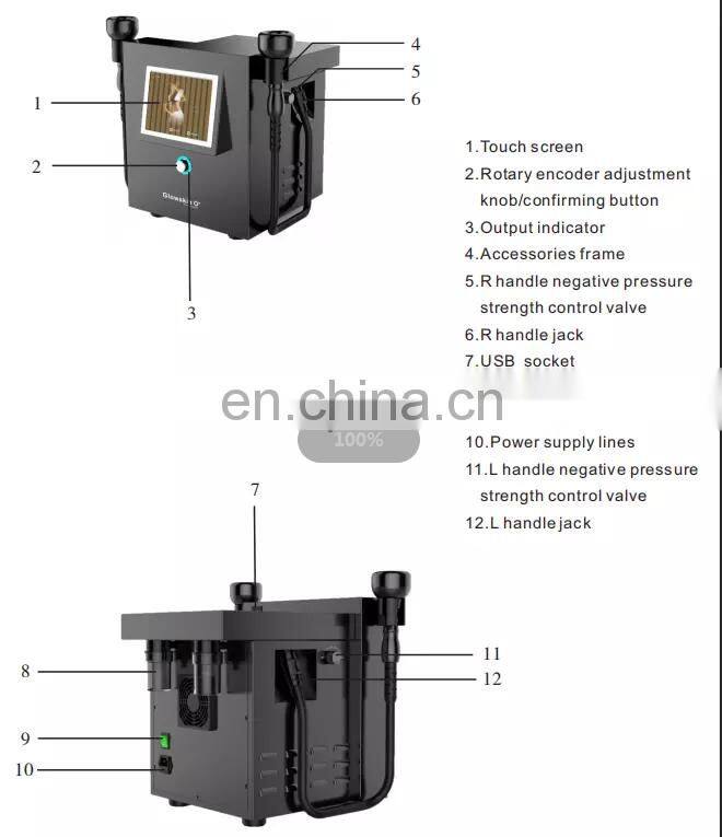 Sales Body Slimming Machine / Rf Vacuum Dotex Body Shaper Equipment / Salon Use Cavitation