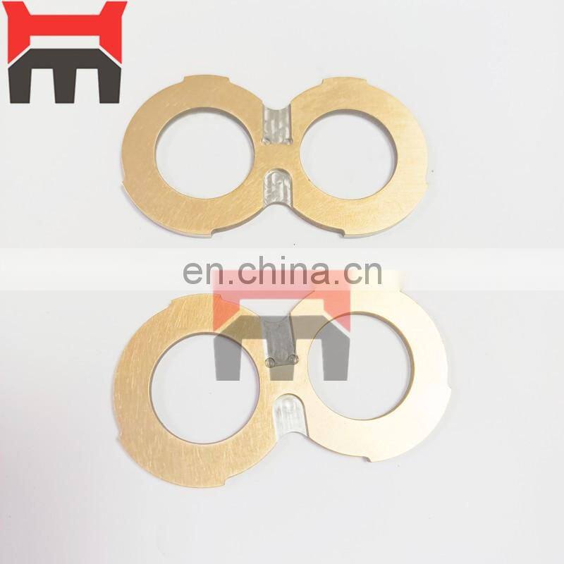 Hydraulic power gear pump valve plate 705-40-80710 for hydraulic pump parts of miniature excavators