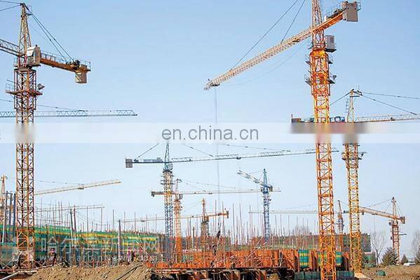 Small tower crane QTZ40 4ton crane hot sale in Dubai
