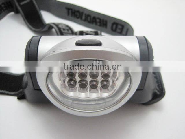 the most popular plastic ABS 8 led headlamp for miner