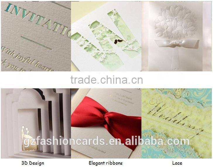 New Products Boy and Girl Romatic Creative Wedding Dress Card