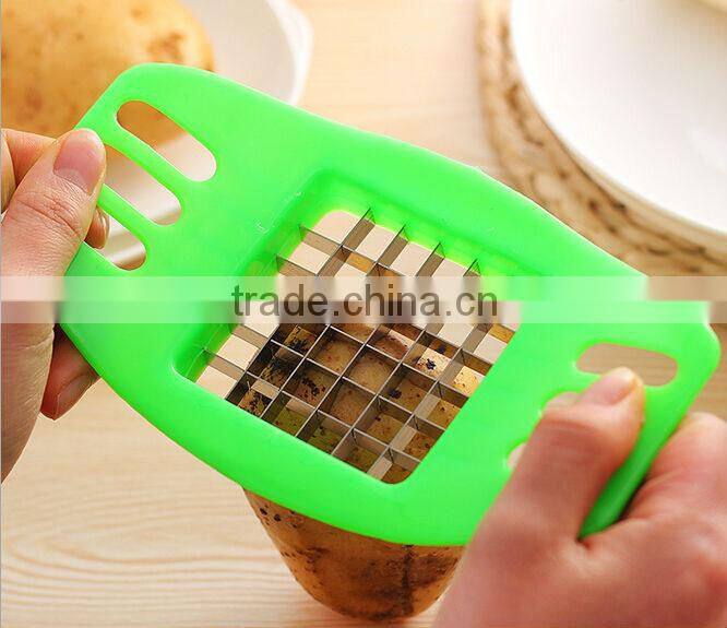KH OEM Available Stainless Steel Peeler Potato French Fry Cutter