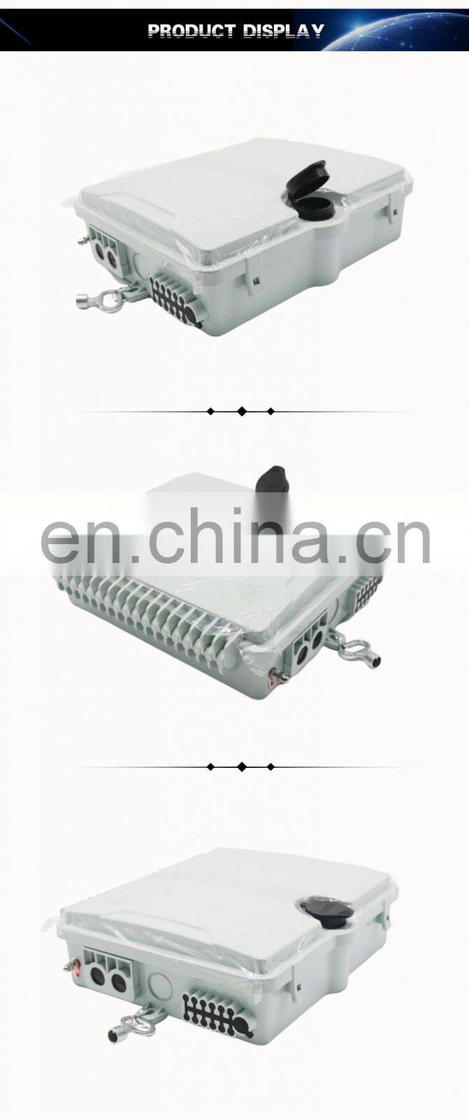 12 Cores Fiber Optic Distribution Box Outdoor Fiber Optical FTTH Terminal Junction Box