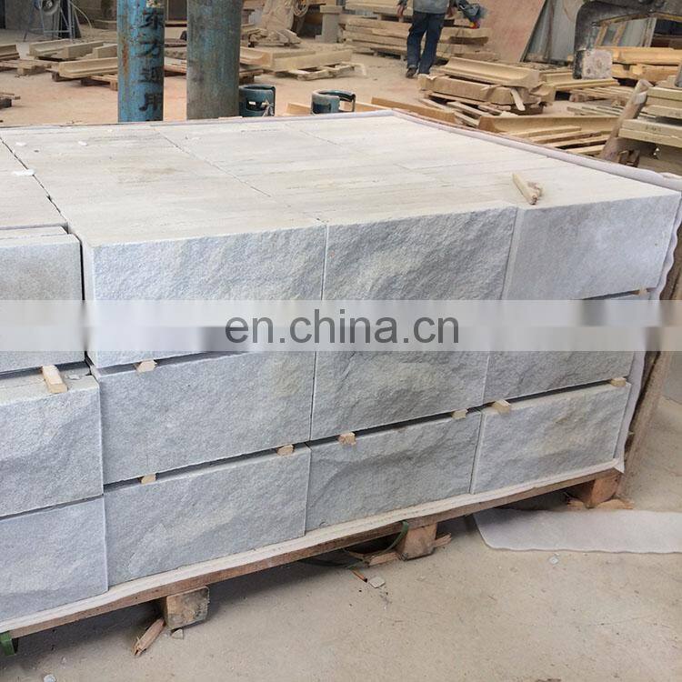 White Sandstone Flooring Tiles paving stone and Wall cladding Tile 60*30*2 cm Factory Direct Sale