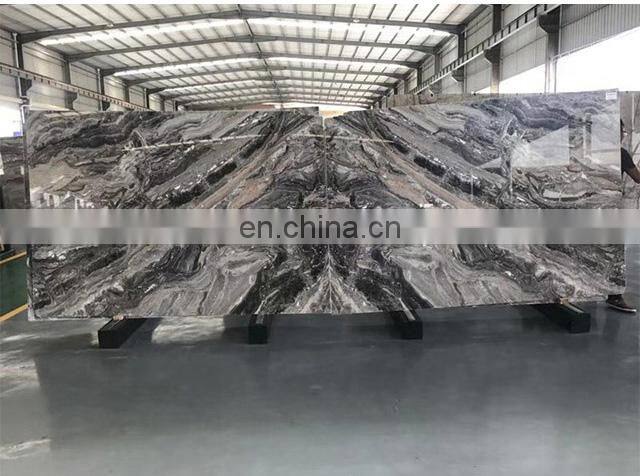 Natural black tile marble price