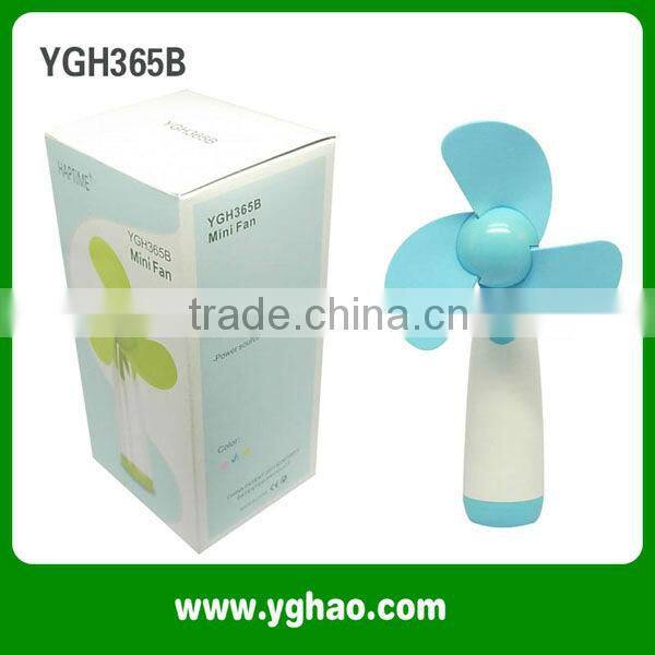 2016 Factory hot selling Patented Portable battery fan,Plastic hand fan,Portable Handheld Mini Fan