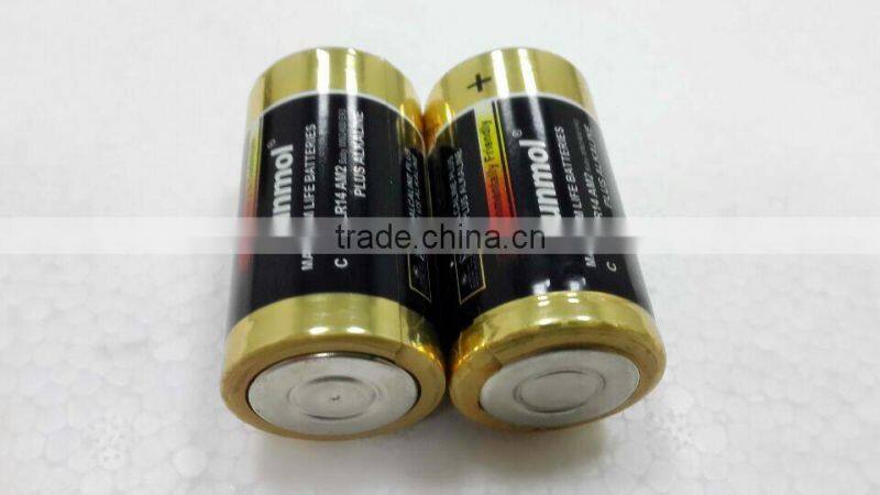 ZnMnO2 Battery Type and C Size Super Alkaline C 1.5V