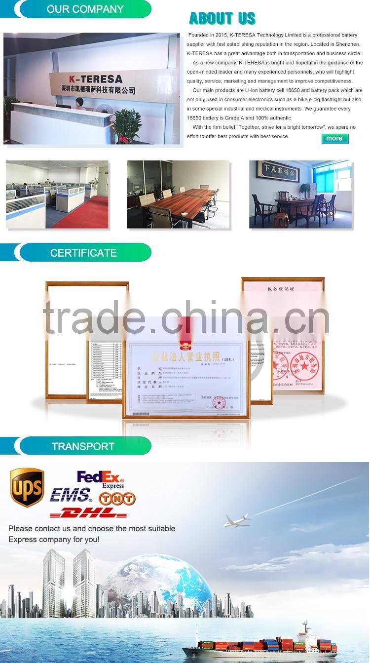 2016 In stock! 3.6V ICR 18650 2200mAh battery conductance tester