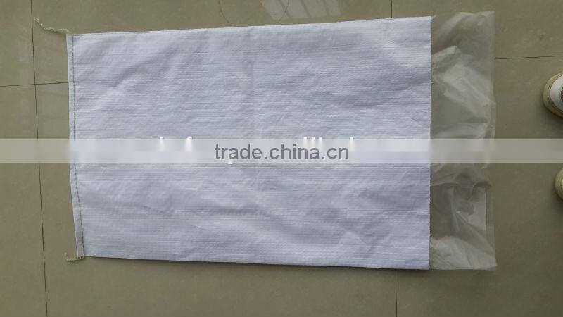 multifunctional white pp woven bag bean bag bean sack with high quality