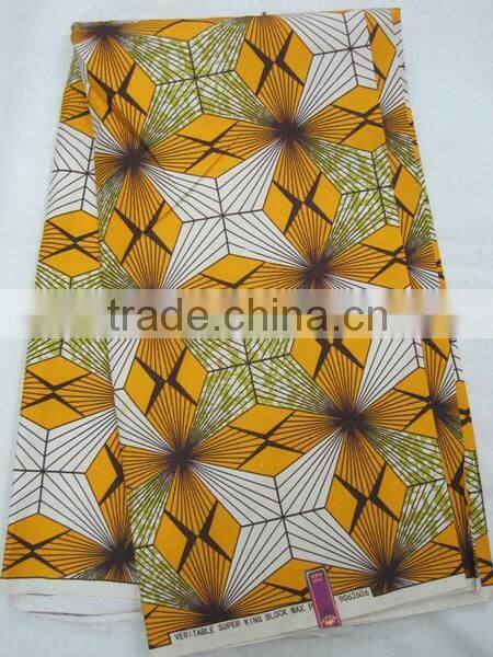 W26 100% cotton 6 YARD Guaranteed real dutch wax hollandais wax fabric