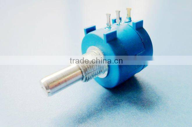 Aluminum Shaft,Aluminum Bush,WXD 3590 Precision wire-wound Potentiometer