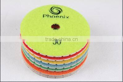 diamond polishing pad