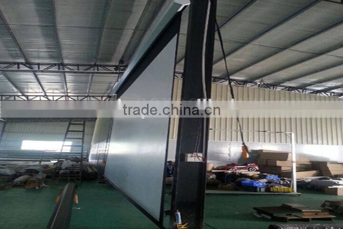 Wedding ceremony motorized screen