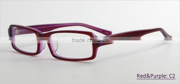 Full-rim acetate women's hot sale prescription glasses frames cheap