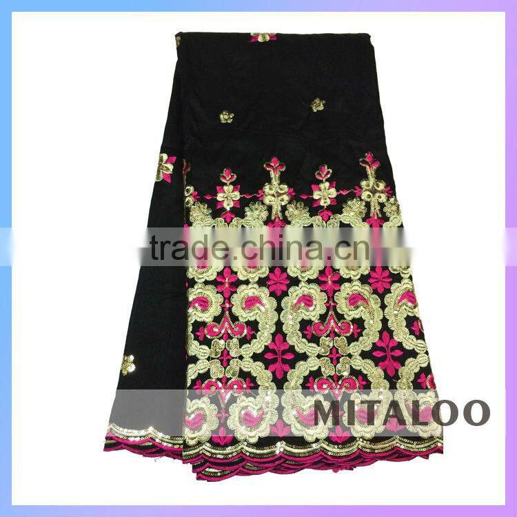 Mitaloo Quality Warranty Oem Nigerian George Fabric Wholesales African George Lace