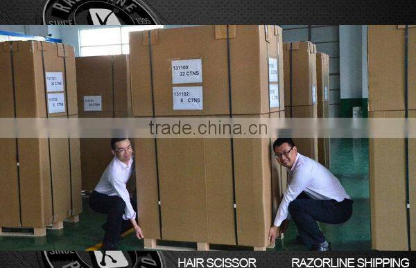 Razorline SUS440C Hair thinner Scissors, hotest salon beauty shears, best quality Japanese barber cutting scissor