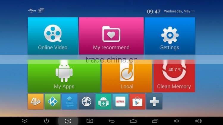 1080P Output WiFi Bluetooth OTT M8S Android Smart TV Box Android