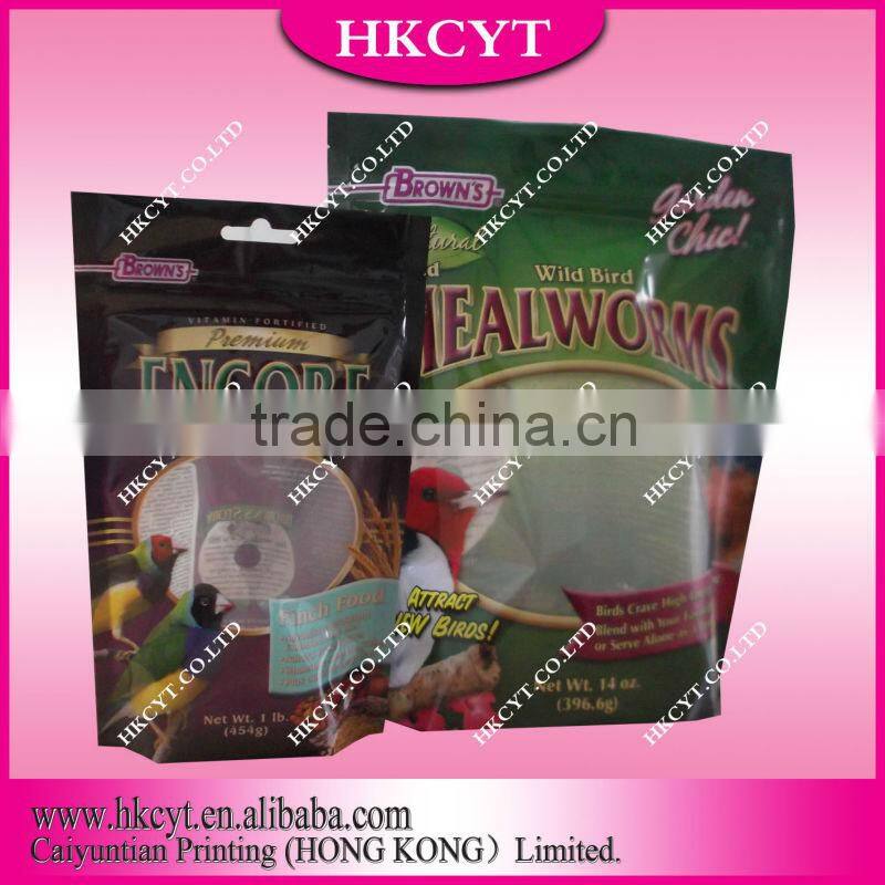 Stand Up Pouch Kraft Custom Print / Custom Stand Up Pouch Clear