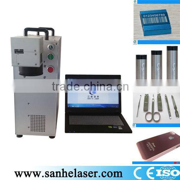 China 2015 portable fiber laser marking machine Brand new portable fiber laser marking high quality