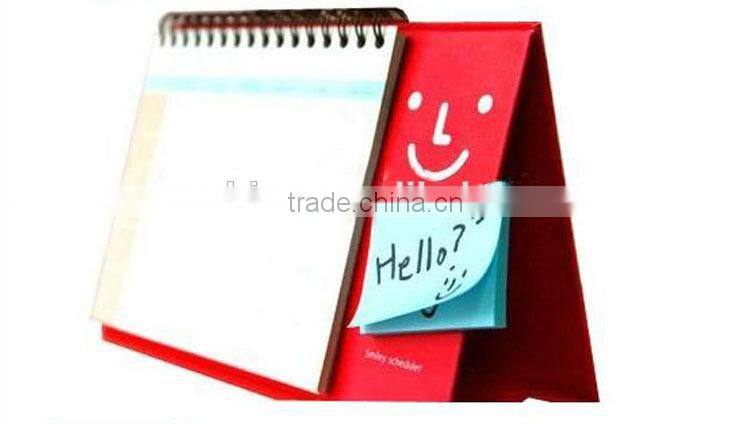 2016 cute desk calendar printing