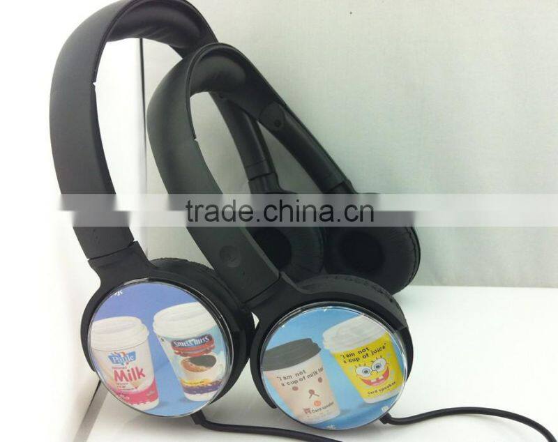 promotional cheap headphone custom