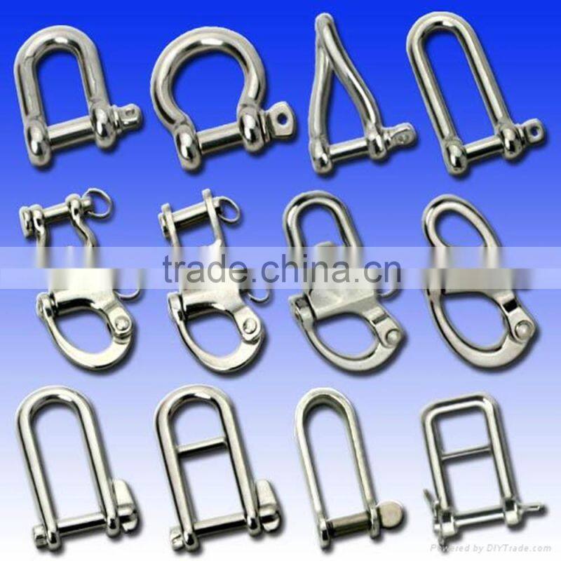 different types of small stainless steel shackles color code stainless steel, shackle