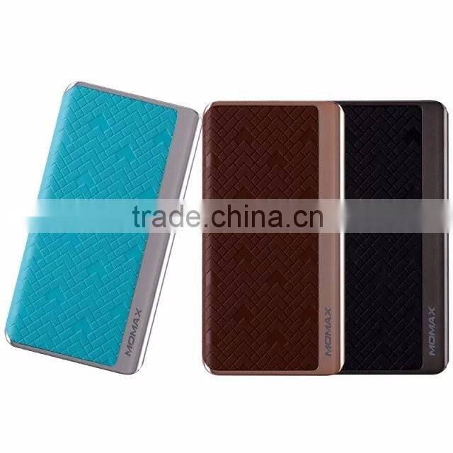 Momax Power bank For IOS 9 MFI 8000MAH 2.4A Fast Charging Battery Power Bank With MFI For iPhone SE/5/5S/6/6S/Android TB-0287