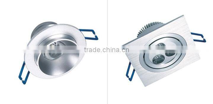 Energy Saving 13*1W Aluminium Alloy Recessed LED Downlight / Ceiling Light