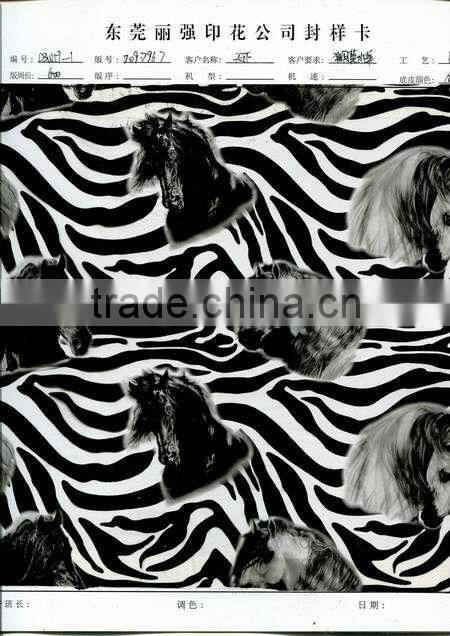 graphic hot staming foil for plastic pvc pu leather