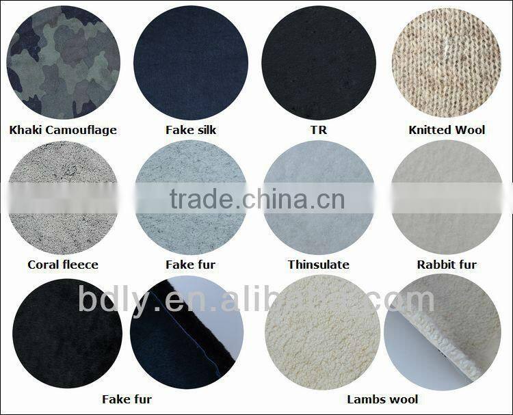 brown color fashion Leather ladies/ women dresses leather Mitten